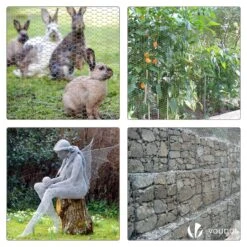 Grillage A Poule Avec Fils 13mm En Acier Galvanise 1x50M(Grillage A Poule Avec Fils 13mm En Acier Galvanise 1x50m) -Boutique Vounot 4 93d030ac ee58 4dfa aaf0 2198d3b27545