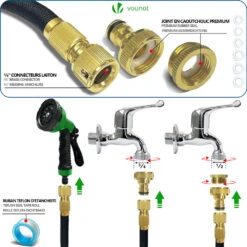 Tuyau D’Arrosage Extensible 30m Renforce Avec Accessoires Noir(Tuyau D Arrosage Extensible 30m Renforce Avec Accessoires Noir) 10 Tuyau D’Arrosage Extensible 30m Renforce Avec Accessoires Noir(Tuyau D Arrosage Extensible 30m Renforce Avec Accessoires Noir) -Boutique Vounot 4 aba39c19 a5dd 4ad7 8d82 05d11955c941