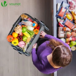 Chariot De Courses Pliable Monte Escalier Aluminium Gris(Chariot De Courses Pliable Monte Escalier Aluminium Gris 1) -Boutique Vounot 4 add1d144 0dfe 46e8 8273 23001821205f