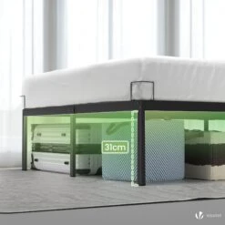 Cadre De Lit Metal Avec Fixation Sommier Et Hauteur 36cm 140x190cm Noir(Cadre De Lit Metal Avec Fixation Sommier Et Hauteur 36cm 140x190cm Noir) 10 Cadre De Lit Metal Avec Fixation Sommier Et Hauteur 36cm 140x190cm Noir(Cadre De Lit Metal Avec Fixation Sommier Et Hauteur 36cm 140x190cm Noir) -Boutique Vounot 4 ae35d2ed d9b7 460b ac77 cbbc89dc40b0