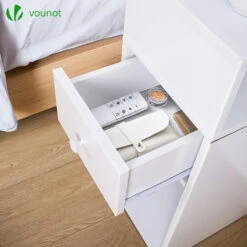 Lot De 2 Table De Chevet D’appoint Avec Tiroir Et Compartiment 25x30x66cm Blanc(Lot De 2 Table De Chevet D Appoint Avec Tiroir Et Compartiment 25x30x66cm Blanc) -Boutique Vounot 4 bcf4e837 eb2f 4742 9af0 4faeb3f4e047 1