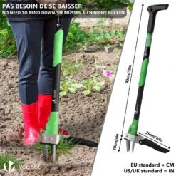 Desherbeur Manuel Extracteur De Mauvaises Herbes Longue Manche 100 Cm(Desherbeur Manuel Extracteur De Mauvaises Herbes Longue Manche 100 Cm) -Boutique Vounot 4 f1e867aa 0857 4362 af3d 391edad4262b