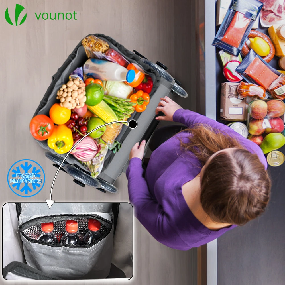 Chariot De Course Pliable Monte Escalier Aluminium Avec Crochets Gris(Chariot De Course Pliable Monte Escalier Aluminium Avec Crochets Gris 1) 5 Chariot De Course Pliable Monte Escalier Aluminium Avec Crochets Gris(Chariot De Course Pliable Monte Escalier Aluminium Avec Crochets Gris 1) – Image 5