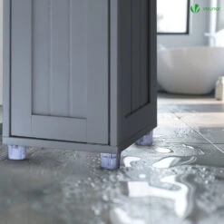 Meuble Rangement Salle De Bain Haut Colonne 180x20x20cm MDF Gris(Meuble Rangement Salle De Bain Haut Colonne 180x20x20cm Mdf Gris) -Boutique Vounot 5 2a285974 43ca 4791 8793 642aff4f1580