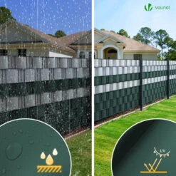 Brise Vue Occultant PVC 450g/m2 19cm X 140m Vert(Brise Vue Occultant Pvc 450g M2 19cm X 140m Vert) -Boutique Vounot 5 38dcd854 7727 4d43 baf2 36eae3d12907