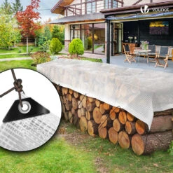 Bâche De Protection En Polyéthylène Resistant Et Impermeable 180g/m² Blanche 1.5x6m(Bache De Protection En Polyethylene Resistant Et Impermeable 180g M Blanche 1 5x6m) -Boutique Vounot 5 4bbd01bb 6765 4000 b671 5b8d16098a5f