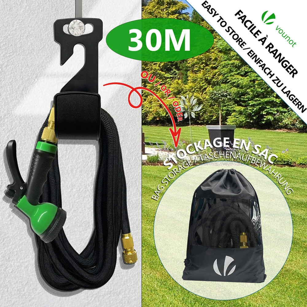 Tuyau D’Arrosage Extensible 30m Renforce Avec Accessoires Noir(Tuyau D Arrosage Extensible 30m Renforce Avec Accessoires Noir) 5 Tuyau D’Arrosage Extensible 30m Renforce Avec Accessoires Noir(Tuyau D Arrosage Extensible 30m Renforce Avec Accessoires Noir) – Image 5