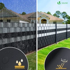 Brise Vue Occultant PVC 450g/m2 19cm X 140m Noir(Brise Vue Occultant Pvc 450g M2 19cm X 140m Noir) 11 Brise Vue Occultant PVC 450g/m2 19cm X 140m Noir(Brise Vue Occultant Pvc 450g M2 19cm X 140m Noir) -Boutique Vounot 5 8efbb644 3554 4be9 98a6 458060a53b6d