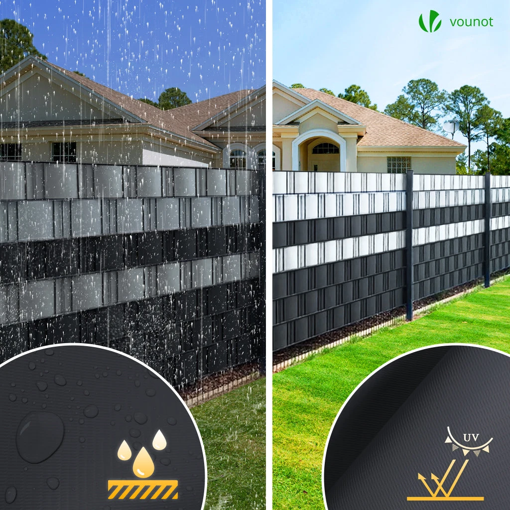 Brise Vue Occultant PVC 450g/m2 19cm X 140m Noir(Brise Vue Occultant Pvc 450g M2 19cm X 140m Noir) 5 Brise Vue Occultant PVC 450g/m2 19cm X 140m Noir(Brise Vue Occultant Pvc 450g M2 19cm X 140m Noir) – Image 5