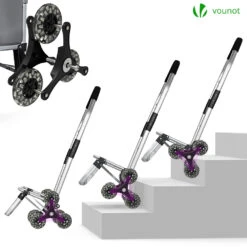 Chariot De Courses Pliable Monte Escalier Aluminium Gris(Chariot De Courses Pliable Monte Escalier Aluminium Gris 1) -Boutique Vounot 5 bfa7e280 8bfa 45cc 9555 2cacbf251ef3