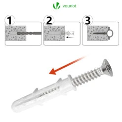 Kit De Fixation 24pcs Pour Voile Ombrage(Kit De Fixation 24pcs Pour Voile Ombrage) 11 Kit De Fixation 24pcs Pour Voile Ombrage(Kit De Fixation 24pcs Pour Voile Ombrage) -Boutique Vounot 5 c3e585e3 7c20 4d27 9d9a 70003ae9404b