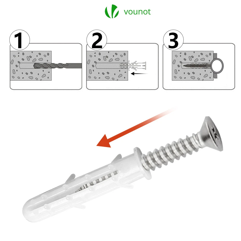 Kit De Fixation 24pcs Pour Voile Ombrage(Kit De Fixation 24pcs Pour Voile Ombrage) 5 Kit De Fixation 24pcs Pour Voile Ombrage(Kit De Fixation 24pcs Pour Voile Ombrage) – Image 5