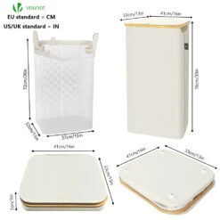 Panier A Linge Pliable 100L Avec Sac Intérieur Cadre Bambou Et Couvercle Beige(Panier A Linge Pliable 100l Avec Sac Interieur Cadre Bambou Et Couvercle Beige) 11 Panier A Linge Pliable 100L Avec Sac Intérieur Cadre Bambou Et Couvercle Beige(Panier A Linge Pliable 100l Avec Sac Interieur Cadre Bambou Et Couvercle Beige) -Boutique Vounot 5 dabed09d 7ec7 43e3 9301 dafc5f634847