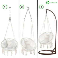 Fauteuil Suspendu Avec Coussin Beige(Fauteuil Suspendu Avec Coussin Beige) 11 Fauteuil Suspendu Avec Coussin Beige(Fauteuil Suspendu Avec Coussin Beige) -Boutique Vounot 5 dae439a3 cee4 4393 9010 403ec90cf1e1