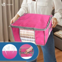 Housse De Rangement Sous Vide Grande Capacite Avec Pompe Lot De 9 Pcs(Housse De Rangement Sous Vide Grande Capacite Avec Pompe Lot De 9 Pcs) -Boutique Vounot 5 e28670e8 d60a 4341 874b 83b27825ed64