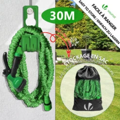 Tuyau D’Arrosage Extensible 30m Avec Accessoires Vert(Tuyau D Arrosage Extensible 30m Avec Accessoires Vert) -Boutique Vounot 5 f14dfe63 b006 4d77 9b81 b9b1eb242493