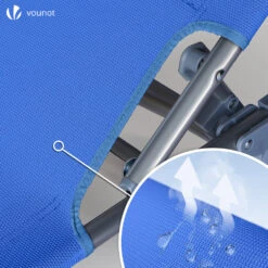 Transat Pare Soleil Textilene Et Range Magazine Lot De 2 Pcs Bleu(Transat Pare Soleil Textilene Et Range Magazine Lot De 2 Pcs Bleu) -Boutique Vounot 5 f25190a6 d6be 42dd b80c fa12a3f1808d