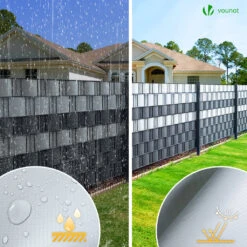 Brise Vue Occultant PVC 450g/m2 19cm X 70m Gris Clair(Brise Vue Occultant Pvc 450g M2 19cm X 70m Gris Clair) 11 Brise Vue Occultant PVC 450g/m2 19cm X 70m Gris Clair(Brise Vue Occultant Pvc 450g M2 19cm X 70m Gris Clair) -Boutique Vounot 5 f443321d b2cb 423a a3b7 69f031a64198