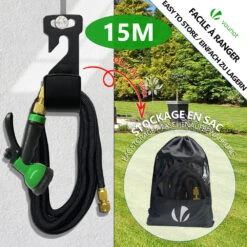 Tuyau D’Arrosage Extensible 15m Renforce Avec Accessoires Noir(Tuyau D Arrosage Extensible 15m Renforce Avec Accessoires Noir) 11 Tuyau D’Arrosage Extensible 15m Renforce Avec Accessoires Noir(Tuyau D Arrosage Extensible 15m Renforce Avec Accessoires Noir) -Boutique Vounot 5 f6be2f01 2d44 4d93 8bc2 862b6c3e51ca