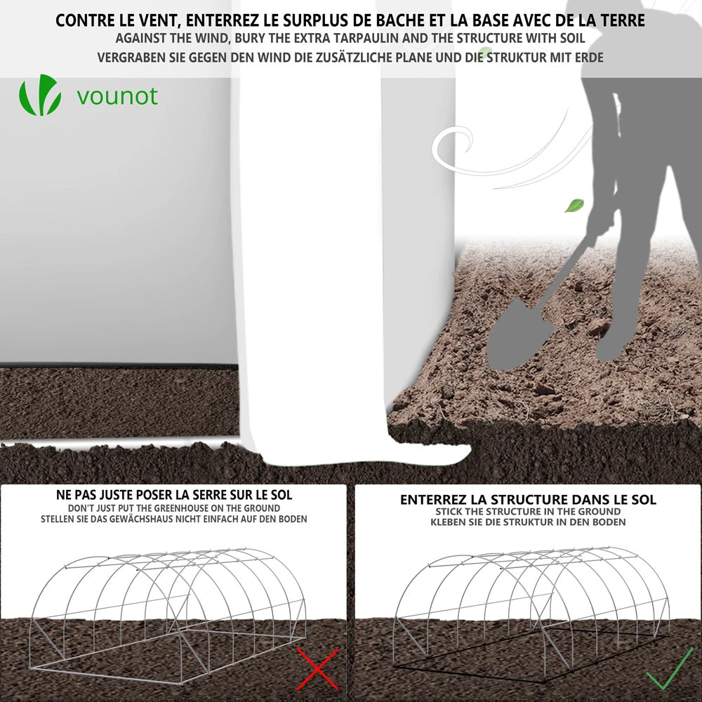 Serre De Jardin Toute Saison 18m2 Avec Portes Laterales(Serre De Jardin Toute Saison 18m2 Avec Portes Laterales) 6 Serre De Jardin Toute Saison 18m2 Avec Portes Laterales(Serre De Jardin Toute Saison 18m2 Avec Portes Laterales) – Image 6
