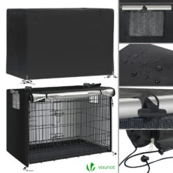 Cage Pour Chien Pliable Avec 2 Portes Verrouillable Plateau Amovible Et Housse De Protection 92x58x64cm(Cage Pour Chien Pliable Avec 2 Portes Verrouillable Plateau Amovible Et Housse De Protection 92x58x64cm) 12 Cage Pour Chien Pliable Avec 2 Portes Verrouillable Plateau Amovible Et Housse De Protection 92x58x64cm(Cage Pour Chien Pliable Avec 2 Portes Verrouillable Plateau Amovible Et Housse De Protection 92x58x64cm) -Boutique Vounot 6 1171535c 75ea 43ad 8137 50da2449aea1