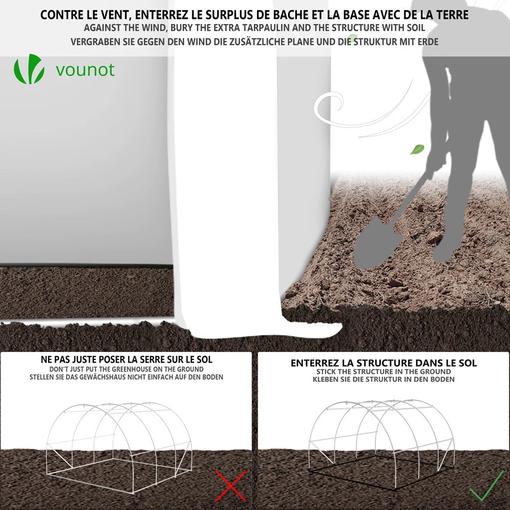 Serre De Jardin Toute Saison 9m2 Avec Portes Laterales(Serre De Jardin Toute Saison 9m2 Avec Portes Laterales) 6 Serre De Jardin Toute Saison 9m2 Avec Portes Laterales(Serre De Jardin Toute Saison 9m2 Avec Portes Laterales) – Image 6