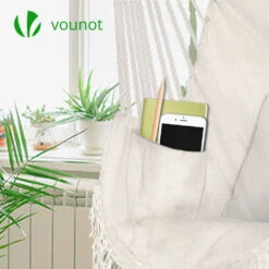 Chaise suspendue hamac Avec 2 Oreillers Beige(Chaise Suspendue Hamac Avec 2 Oreillers Beige) -Boutique Vounot 6 25a1420c 9345 472b b212 49b49bc4853d