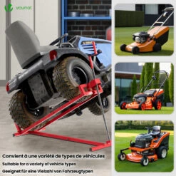 Leve Tracteur Tondeuse Supporte 400 Kg Max Rouge(Leve Tracteur Tondeuse Supporte 400 Kg Max Rouge) -Boutique Vounot 6 3f515133 ed5d 4452 b0a3 4f8fbf3bf458