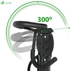 Lot De 4 Supports De Velo Mural Rangement Suspendu Noir(Lot De 4 Supports De Velo Mural Rangement Suspendu Noir 1) -Boutique Vounot 6 53d47e8b 7e0e 46b8 905f 5a99d1903d0b