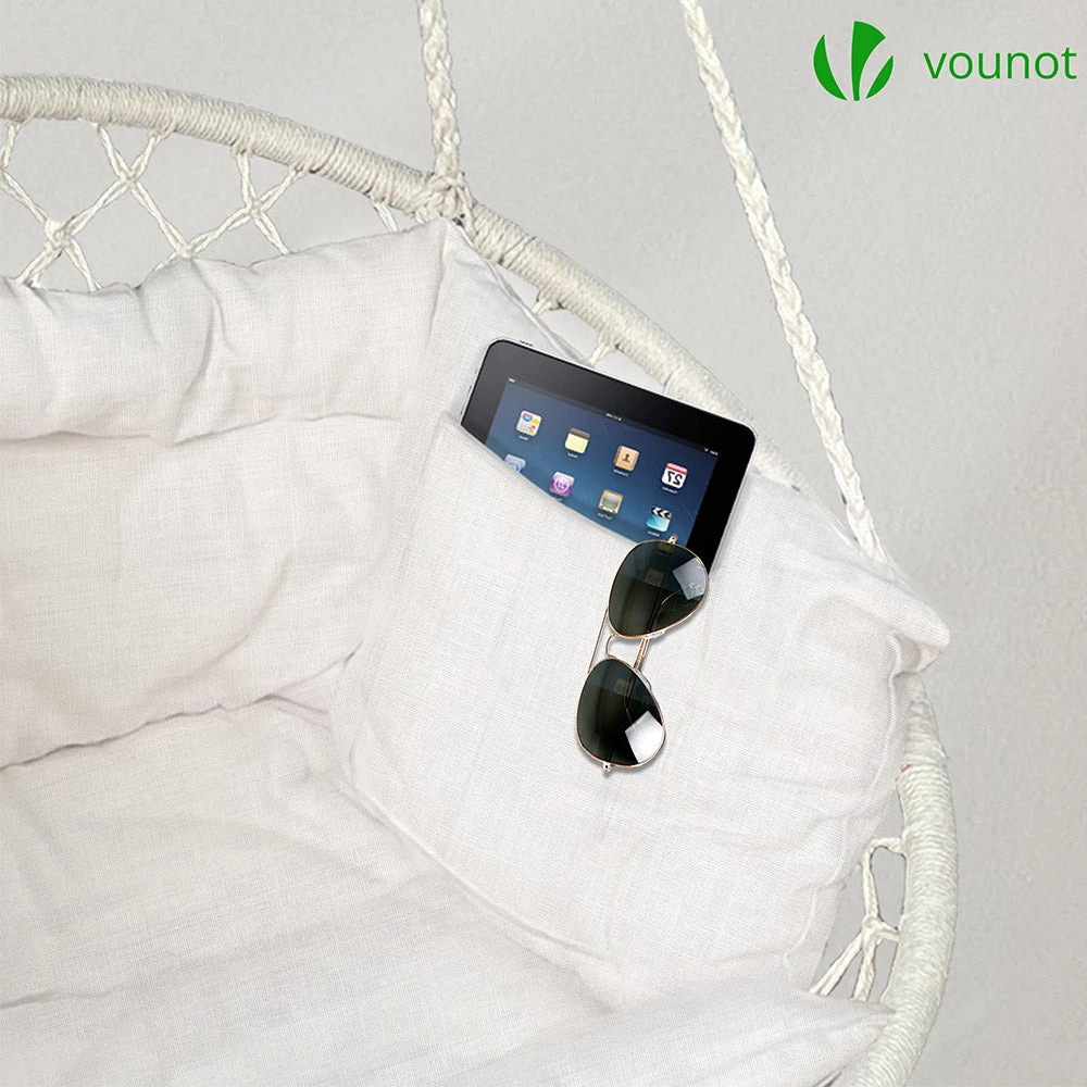 Fauteuil Suspendu Avec Coussin Beige(Fauteuil Suspendu Avec Coussin Beige) 6 Fauteuil Suspendu Avec Coussin Beige(Fauteuil Suspendu Avec Coussin Beige) – Image 6