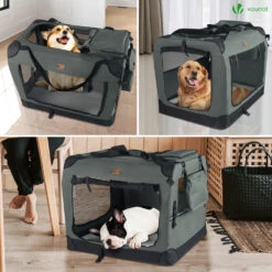 Sac Transport Pliable Chien Chat Caisse Cage Portable 82x60x60cm Gris(Sac Transport Pliable Chien Chat Caisse Cage Portable 82x60x60cm Gris) 12 Sac Transport Pliable Chien Chat Caisse Cage Portable 82x60x60cm Gris(Sac Transport Pliable Chien Chat Caisse Cage Portable 82x60x60cm Gris) -Boutique Vounot 6 611116d0 8bd1 42b1 83a8 0653b83bc15a