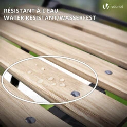 Ensemble Bistro Extérieur 1 Table 2 Chaises Bois(Ensemble Bistro Exterieur 1 Table 2 Chaises Bois) -Boutique Vounot 6 816ba136 5b29 4fa3 9b07 d2c97054b369