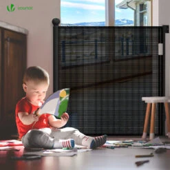 Barriere De Securite Retractable HAUTE 180x96cm Noir(Barriere De Securite Retractable Haute 180x96cm Noir) -Boutique Vounot 6 830a6279 4c6a 43d1 a406 30540b3affd7