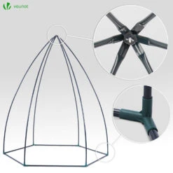 Serre De Jardin Hivernage Dome Avec Bache PE 160x160x180cm Vert(Serre De Jardin Hivernage Dome Avec Bache Pe 160x160x180cm Vert) -Boutique Vounot 6 a2a5700c 1af8 4aae bedd eb31c28b061b