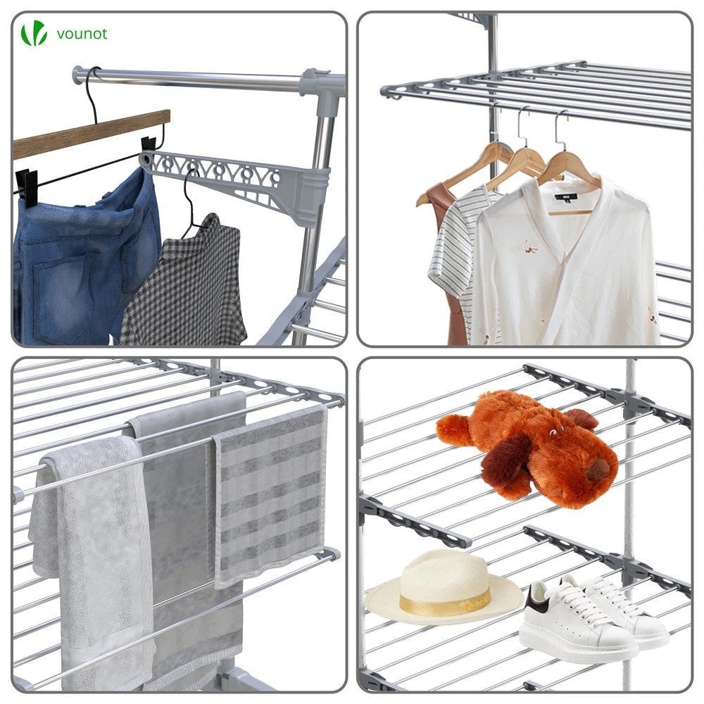 Sechoir A Linge Etendoir Pliable Ailes Pliables 3 Niveaux(Sechoir A Linge Etendoir Pliable Ailes Pliables 3 Niveaux) 6 Sechoir A Linge Etendoir Pliable Ailes Pliables 3 Niveaux(Sechoir A Linge Etendoir Pliable Ailes Pliables 3 Niveaux) – Image 6