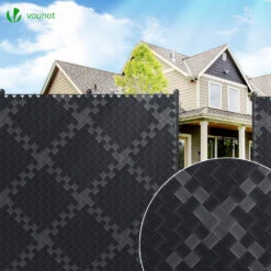 Kit De Lamelles Occultantes PVC Brise Vue 300m X 4.7cm Avec 600 Clips Noir(Kit De Lamelles Occultantes Pvc Brise Vue 300m X 4 7cm Avec 600 Clips Noir) -Boutique Vounot 6 e43cd584 dc86 4028 969b 736a53ef731f