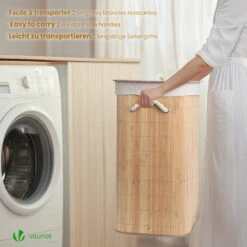 Panier A Linge En Bambou Rectangulaire Avec Couvercle 72L(Panier A Linge En Bambou Rectangulaire Avec Couvercle 72l) 12 Panier A Linge En Bambou Rectangulaire Avec Couvercle 72L(Panier A Linge En Bambou Rectangulaire Avec Couvercle 72l) -Boutique Vounot 6 e7731879 6d4b 4df0 97e8 f86d653b0ca6