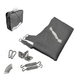 Voile D Ombrage Triangle HDPE Avec 19 Pcs Kit De Montage(Voile D Ombrage Triangle Hdpe Avec 19 Pcs Kit De Montage) -Boutique Vounot 6 ec790aff 5774 4ff8 881e 30f448045911
