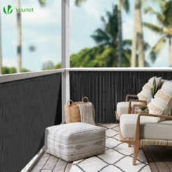 Canisse PVC Brise Vue Renforce Avec Attaches De Fixation 80x300cm Gris(Canisse Pvc Brise Vue Renforce Avec Attaches De Fixation 80x300cm Gris) -Boutique Vounot 6 ef02e7c9 f7ea 4bc5 89ad 6fb0eeab0966