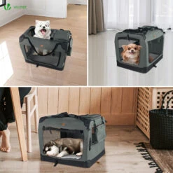 Sac Transport Pliable Chien Chat Caisse Cage Portable 50x35x36cm Gris(Sac Transport Pliable Chien Chat Caisse Cage Portable 50x35x36cm Gris) 12 Sac Transport Pliable Chien Chat Caisse Cage Portable 50x35x36cm Gris(Sac Transport Pliable Chien Chat Caisse Cage Portable 50x35x36cm Gris) -Boutique Vounot 6 ef39d724 95de 44e2 b98b d7971d5ef019