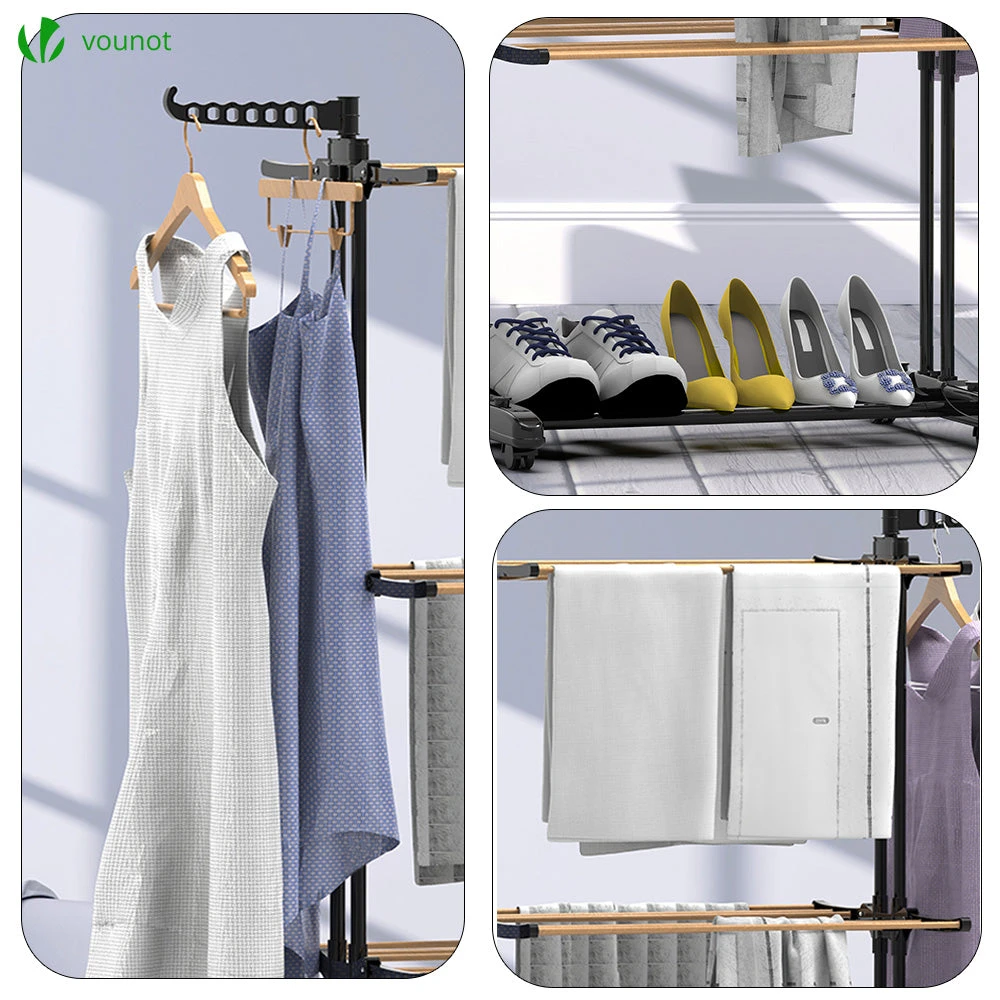 Sechoir A Linge Etendoir Pliable 3 Niveaux Style Bois Noir(Sechoir A Linge Etendoir Pliable 3 Niveaux Style Bois Noir) 7 Sechoir A Linge Etendoir Pliable 3 Niveaux Style Bois Noir(Sechoir A Linge Etendoir Pliable 3 Niveaux Style Bois Noir) – Image 7