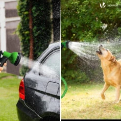 Tuyau D’Arrosage Extensible 30m Avec Accessoires Vert(Tuyau D Arrosage Extensible 30m Avec Accessoires Vert) -Boutique Vounot 7 27cf980e 8a6f 4e13 81f6 e45dfcae4ff7