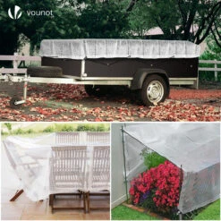 Bâche De Protection En Polyéthylène Resistant Et Impermeable 180g/m² Blanche 2x3m(Bache De Protection En Polyethylene Resistant Et Impermeable 180g M Blanche 2x3m) -Boutique Vounot 7 48766c41 2119 49b4 a700 016d872dc735