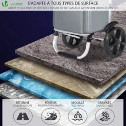 Chariot De Course Pliable Aluminium 2 Roues Gris(Chariot De Course Pliable Aluminium 2 Roues Gris) 13 Chariot De Course Pliable Aluminium 2 Roues Gris(Chariot De Course Pliable Aluminium 2 Roues Gris) -Boutique Vounot 7 7b9ad920 90fc 4b55 96d8 31fdebeaa364