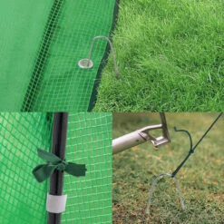 Serre De Jardin Hivernage Dome Avec Bache PE 160x160x180cm Vert(Serre De Jardin Hivernage Dome Avec Bache Pe 160x160x180cm Vert) -Boutique Vounot 7 87fe704e 5a4f 4f74 a3d0 0e5f720f73a6