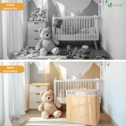 Panier A Linge En Bambou Rectangulaire Triple Compartiments Avec Couvercle 150L(Panier A Linge En Bambou Rectangulaire Triple Compartiments Avec Couvercle 150l) -Boutique Vounot 7 8dc68837 ce4d 4fec ae2b 201e3164f580