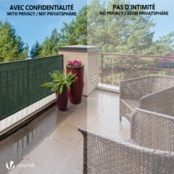 Brise Vue Occultant En HDPE 90g/m² 1x20m Avec Attaches De Fixation Vert(Brise Vue Occultant En Hdpe 90g M 1x20m Avec Attaches De Fixation Vert) 13 Brise Vue Occultant En HDPE 90g/m² 1x20m Avec Attaches De Fixation Vert(Brise Vue Occultant En Hdpe 90g M 1x20m Avec Attaches De Fixation Vert) -Boutique Vounot 7 a1b9b825 1819 4be7 83df 7ea0ecf723cd 1