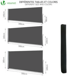 Paravent Retractable Avec Housse De Protection 180x300cm Gris(Paravent Retractable Avec Housse De Protection 180x300cm Gris) 13 Paravent Retractable Avec Housse De Protection 180x300cm Gris(Paravent Retractable Avec Housse De Protection 180x300cm Gris) -Boutique Vounot 7 afae4a57 6a52 484f a7e2 025b98d6b710