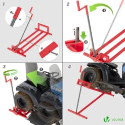 Leve Tracteur Tondeuse Supporte 400 Kg Max Rouge(Leve Tracteur Tondeuse Supporte 400 Kg Max Rouge) -Boutique Vounot 7 e3b9b281 8323 4da7 aedc 4e1c05b5aaf1