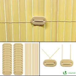 Canisse PVC Brise Vue Ultra Renforce Avec Attaches De Fixation 80x300cm Beige(Canisse Pvc Brise Vue Ultra Renforce Avec Attaches De Fixation 80x300cm Beige) 13 Canisse PVC Brise Vue Ultra Renforce Avec Attaches De Fixation 80x300cm Beige(Canisse Pvc Brise Vue Ultra Renforce Avec Attaches De Fixation 80x300cm Beige) -Boutique Vounot 7 f5393bcd 7a15 498d 94bb 57a24f4824e9